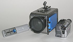mini videocamera housing